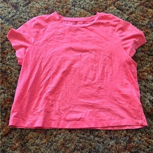 Universal Thread Coral Boxy Short Sleeve Tee